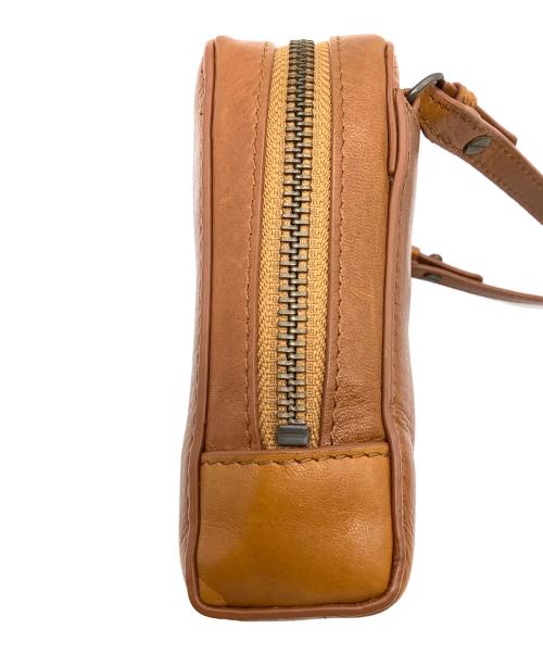 MOTHERHOUSE（マザーハウス）MOTHERHOUSE (マザーハウス) クロニクルミニショルダーバッグ ブラウンの古着・服飾アイテム