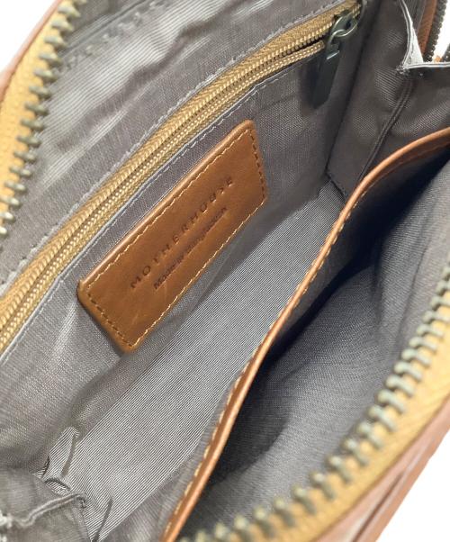 MOTHERHOUSE（マザーハウス）MOTHERHOUSE (マザーハウス) クロニクルミニショルダーバッグ ブラウンの古着・服飾アイテム