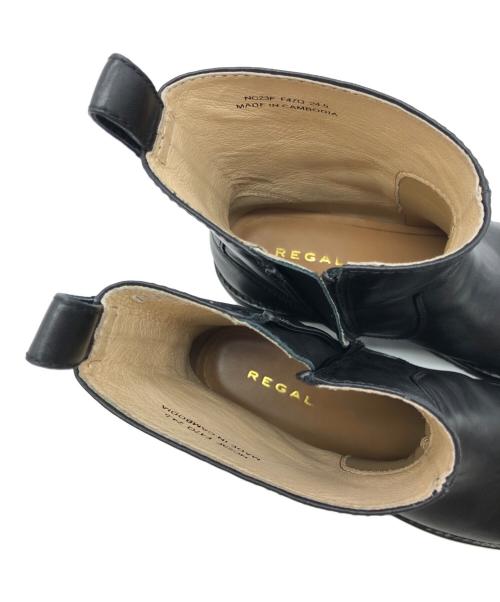 REGAL（リーガル）REGAL (リーガル) サイドジップブーツ ブラック サイズ:SIZE 24.5cmの古着・服飾アイテム