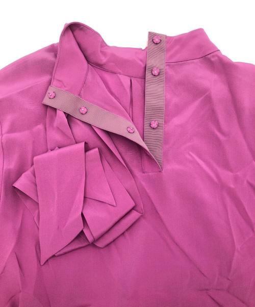 SOEJU（ソージュ）SOEJU (ソージュ) 長袖ブラウス ショッキングピンク サイズ:SIZE Mの古着・服飾アイテム