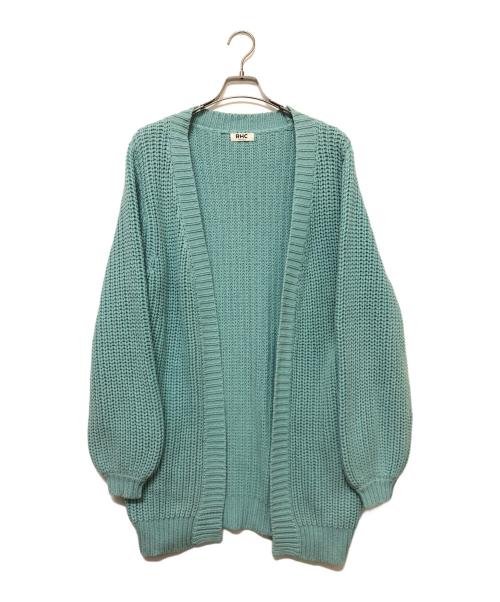 RHC Ron Herman（アールエイチシー ロンハーマン）RHC Ron Herman (アールエイチシー ロンハーマン) 厚手カーディガン ブルー サイズ:SIZE XSの古着・服飾アイテム