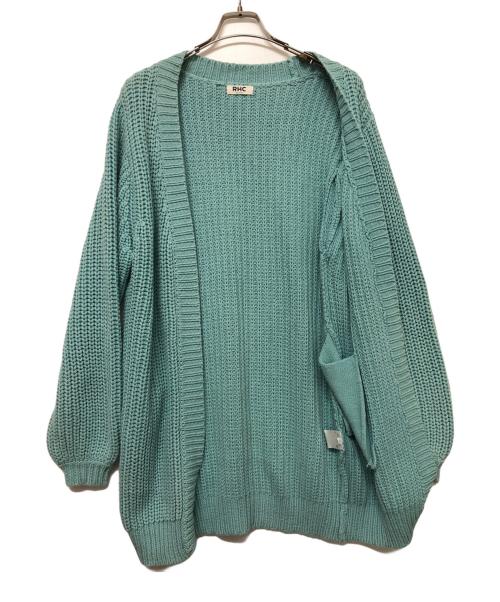 RHC Ron Herman（アールエイチシー ロンハーマン）RHC Ron Herman (アールエイチシー ロンハーマン) 厚手カーディガン ブルー サイズ:SIZE XSの古着・服飾アイテム