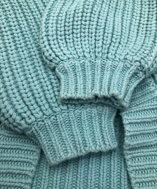 RHC Ron Herman（アールエイチシー ロンハーマン）RHC Ron Herman (アールエイチシー ロンハーマン) 厚手カーディガン ブルー サイズ:SIZE XSの古着・服飾アイテム