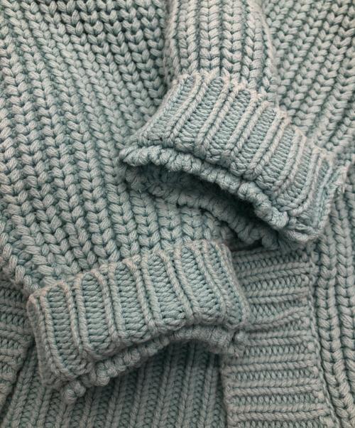 RHC Ron Herman（アールエイチシー ロンハーマン）RHC Ron Herman (アールエイチシー ロンハーマン) 厚手カーディガン ブルー サイズ:SIZE XSの古着・服飾アイテム