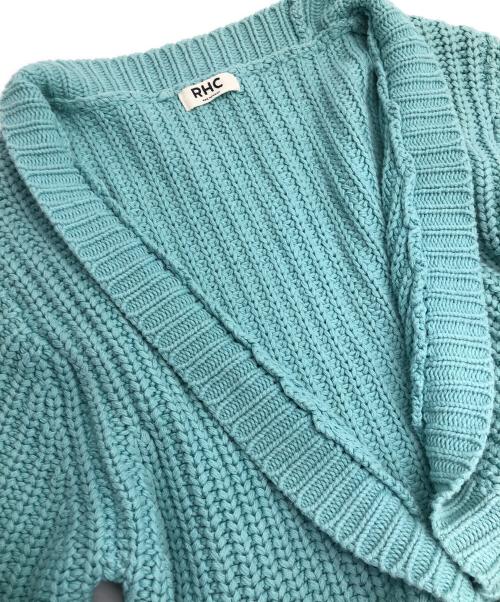RHC Ron Herman（アールエイチシー ロンハーマン）RHC Ron Herman (アールエイチシー ロンハーマン) 厚手カーディガン ブルー サイズ:SIZE XSの古着・服飾アイテム