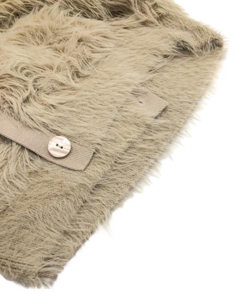 regleam（リグリーム）regleam (リグリーム) シャギーカーディガン ベージュ サイズ:Freeの古着・服飾アイテム