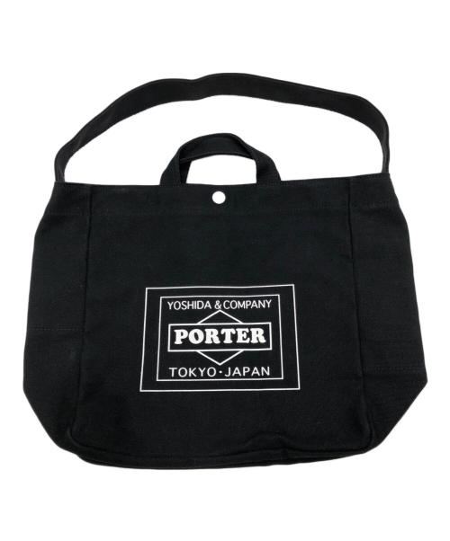 PORTER（ポーター）PORTER (ポーター) LOWERCASE (ロウワーケース) 2WAYバッグ ブラックの古着・服飾アイテム