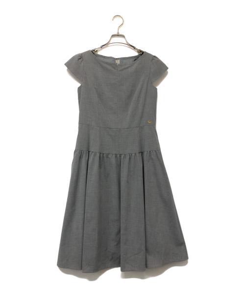 TOCCA（トッカ）TOCCA (トッカ) 半袖ワンピース グレー サイズ:SIZE 0の古着・服飾アイテム