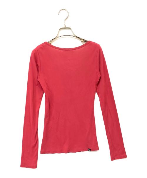 Hysteric Glamour（ヒステリックグラマー）Hysteric Glamour (ヒステリックグラマー) 長袖カットソー ピンク サイズ:Freeの古着・服飾アイテム