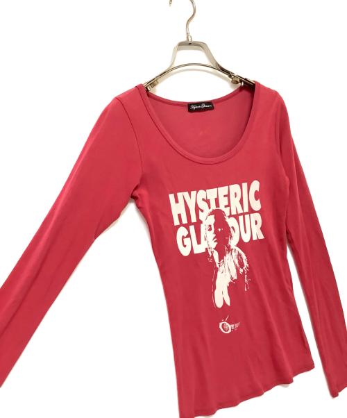 Hysteric Glamour（ヒステリックグラマー）Hysteric Glamour (ヒステリックグラマー) 長袖カットソー ピンク サイズ:Freeの古着・服飾アイテム