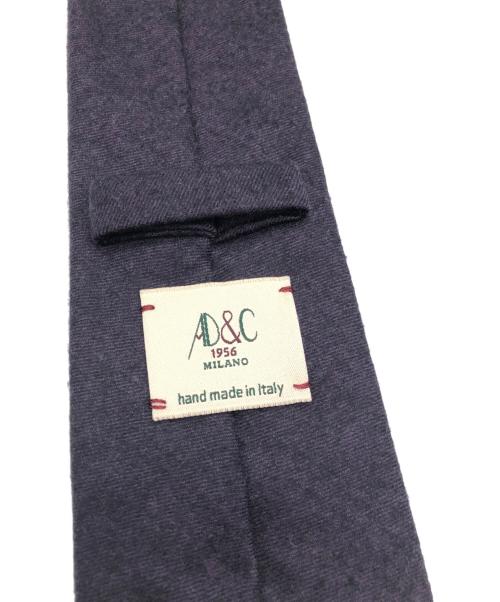 AD&C（エーディーアンドシー）AD&C (エーディーアンドシー) ネクタイ パープル サイズ:不明の古着・服飾アイテム