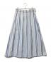 DES PRES（デ プレ）の古着「スカート」｜ホワイト×ブルー