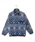 Patagoniaパタゴニア）の古着「シンチラスナップT」｜ブルー×ホワイト