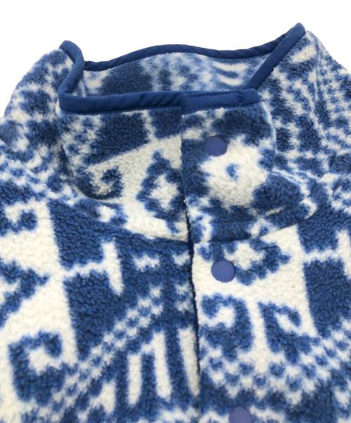 Patagonia（パタゴニア）Patagonia (パタゴニア) シンチラスナップT ブルー×ホワイト サイズ:SIZE Mの古着・服飾アイテム