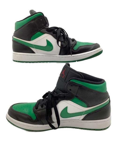 NIKE（ナイキ）NIKE (ナイキ) AIR JORDAN1 グリーン×ブラック サイズ:27㎝の古着・服飾アイテム