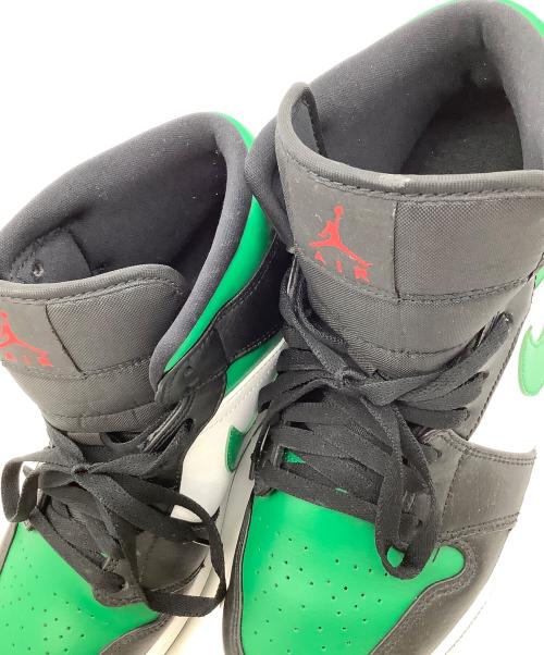NIKE（ナイキ）NIKE (ナイキ) AIR JORDAN1 グリーン×ブラック サイズ:27㎝の古着・服飾アイテム