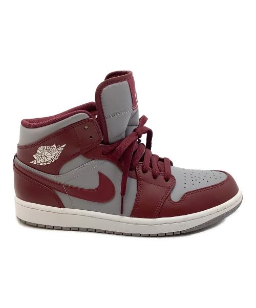 NIKE（ナイキ）NIKE (ナイキ) AIR JORDAN1 レッド×グレー サイズ:27㎝の古着・服飾アイテム
