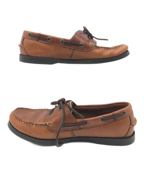 L.L.Bean（エルエルビーン）L.L.Bean (エルエルビーン) カスコベイボートモック ブラウン サイズ:SIZE 9の古着・服飾アイテム