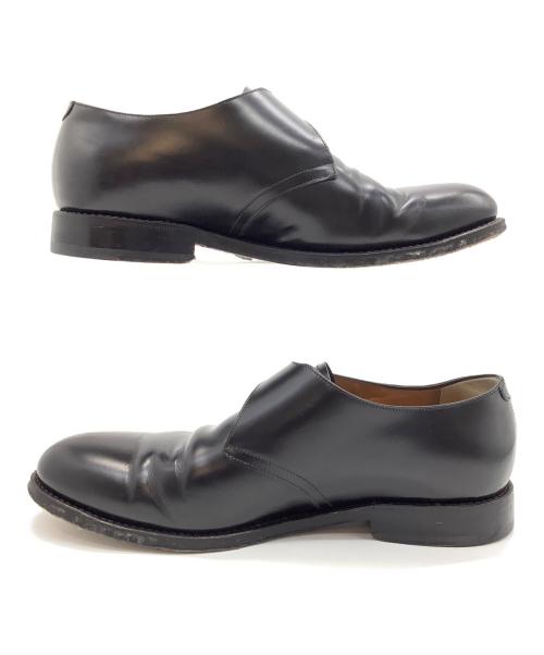 BROOKS BROTHERS（ブルックスブラザーズ）BROOKS BROTHERS (ブルックスブラザーズ) シングルモンクストラップシューズ ブラック サイズ:SIZE 9の古着・服飾アイテム