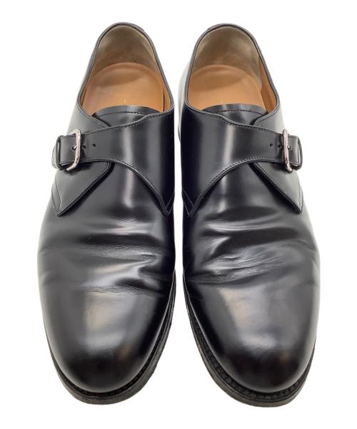 BROOKS BROTHERS（ブルックスブラザーズ）BROOKS BROTHERS (ブルックスブラザーズ) シングルモンクストラップシューズ ブラック サイズ:SIZE 9の古着・服飾アイテム
