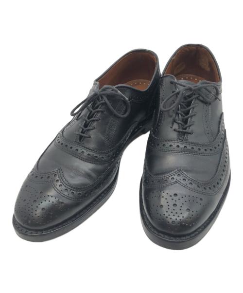 BROOKS BROTHERS（ブルックスブラザーズ）BROOKS BROTHERS (ブルックスブラザーズ) Allen Edmonds (アレン エドモンズ) ウィングチップシューズ ブラック サイズ:SIZE 9の古着・服飾アイテム