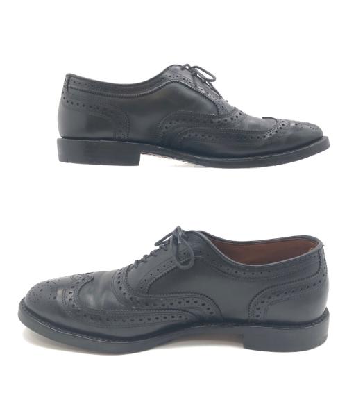 BROOKS BROTHERS（ブルックスブラザーズ）BROOKS BROTHERS (ブルックスブラザーズ) Allen Edmonds (アレン エドモンズ) ウィングチップシューズ ブラック サイズ:SIZE 9の古着・服飾アイテム