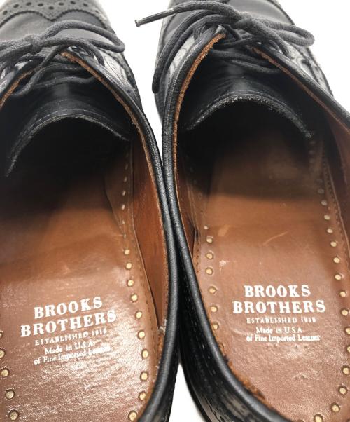 BROOKS BROTHERS（ブルックスブラザーズ）BROOKS BROTHERS (ブルックスブラザーズ) Allen Edmonds (アレン エドモンズ) ウィングチップシューズ ブラック サイズ:SIZE 9の古着・服飾アイテム
