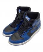NIKEナイキ）の古着「AIR JORDAN 1 RETRO HIGH」｜ブラック×ブルー