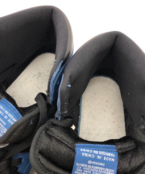 NIKE（ナイキ）NIKE (ナイキ) AIR JORDAN 1 RETRO HIGH ブラック×ブルー サイズ:US９の古着・服飾アイテム