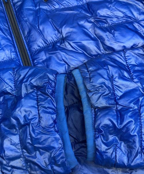 Patagonia（パタゴニア）Patagonia (パタゴニア) マイクロ・パフ・フーディー ブルー サイズ:Mの古着・服飾アイテム