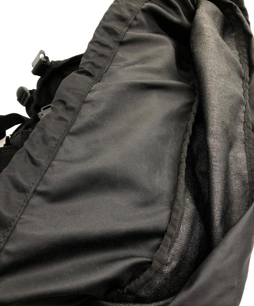 MONCLER（モンクレール）MONCLER (モンクレール) HYKE (ハイク) 23SS　バックパック ブラックの古着・服飾アイテム