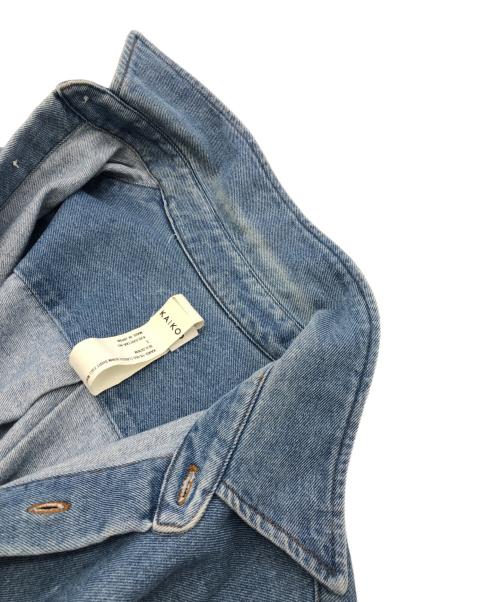 kaiko（カイコー）KAIKO (カイコー) 長袖シャツ ブルー サイズ:SIZE 3の古着・服飾アイテム
