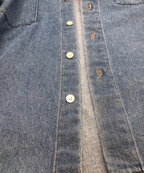 kaiko（カイコー）KAIKO (カイコー) 長袖シャツ ブルー サイズ:SIZE 3の古着・服飾アイテム