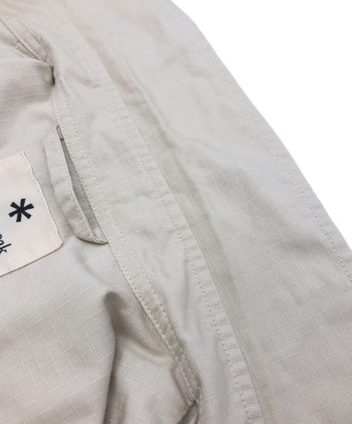 Snow peak（スノーピーク）snow peak (スノーピーク) 長袖シャツ ベージュ サイズ:SIZE Mの古着・服飾アイテム