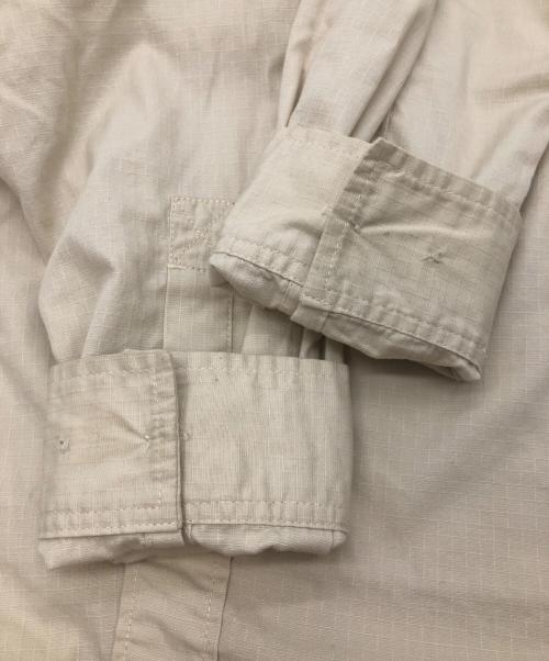 Snow peak（スノーピーク）snow peak (スノーピーク) 長袖シャツ ベージュ サイズ:SIZE Mの古着・服飾アイテム