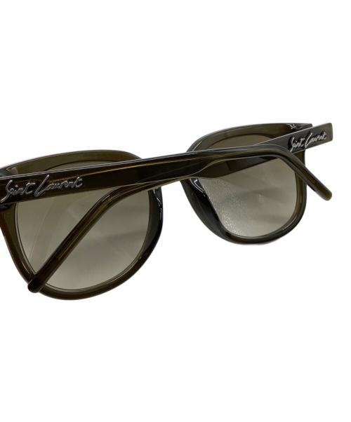 SAINT LAURENT（サンローラン）SAINT LAURENT (サンローラン) サングラス ブラウンの古着・服飾アイテム