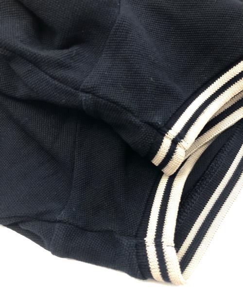 FRED PERRY（フレッドペリー）FRED PERRY (フレッドペリー) 半袖ワンピース インディゴ×ベージュ サイズ:SIZE 36の古着・服飾アイテム