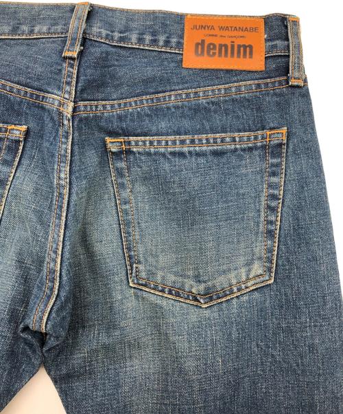 JUNYA WATANABE COMME des GARCONS（(ジュンヤワタナベ コムデギャルソン）JUNYA WATANABE COMME des GARCONS ((ジュンヤワタナベ コムデギャルソン) デニムパンツ ブルー サイズ:SIZE Sの古着・服飾アイテム