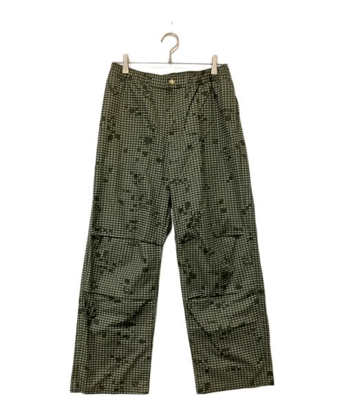 X-LARGE（エクストララージ）X-LARGE (エクストララージ) ダブルタックパンツ オリーブ サイズ:SIZE Mの古着・服飾アイテム