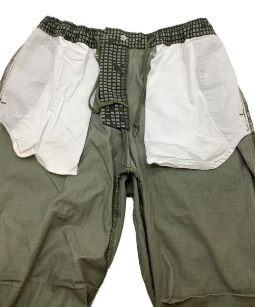 X-LARGE（エクストララージ）X-LARGE (エクストララージ) ダブルタックパンツ オリーブ サイズ:SIZE Mの古着・服飾アイテム