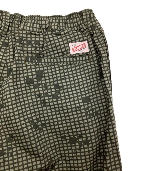 X-LARGE（エクストララージ）X-LARGE (エクストララージ) ダブルタックパンツ オリーブ サイズ:SIZE Mの古着・服飾アイテム