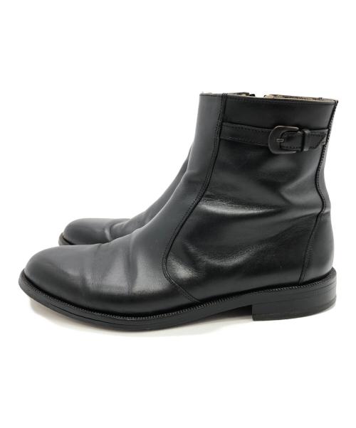 BALLY（バリー）BALLY (バリー) サイドジップブーツ ブラック サイズ:8.5の古着・服飾アイテム