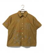 SUMI STYLEスミ スタイル）の古着「半袖シャツ」｜ベージュ