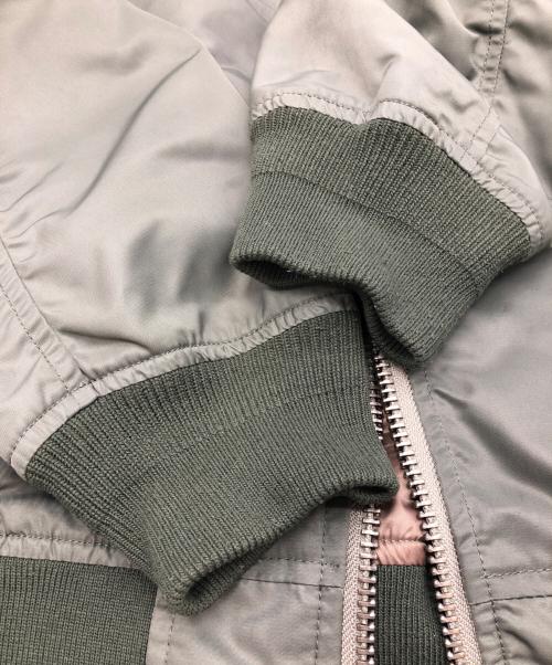 AERO MEDICAL LABORATORY（エアロメディカルラボラトリー）AERO MEDICAL LABORATORY (エアロメディカルラボラトリー) BACKERS　L2Bフライトジャケット カーキ サイズ:SIZE 46の古着・服飾アイテム