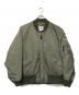 AERO MEDICAL LABORATORY（エアロメディカルラボラトリー）の古着「BACKERS　L2Bフライトジャケット」｜カーキ