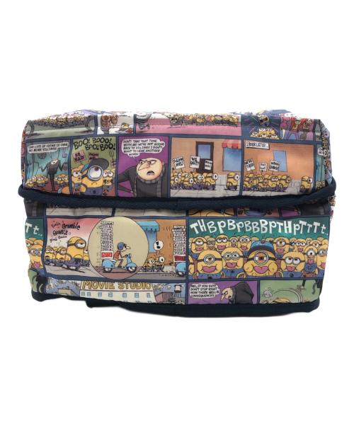 LeSportsac（レスポートサック）LeSportsac (レスポートサック) ミニオンズ (ミニオンズ) リュック ネイビー×ホワイトの古着・服飾アイテム