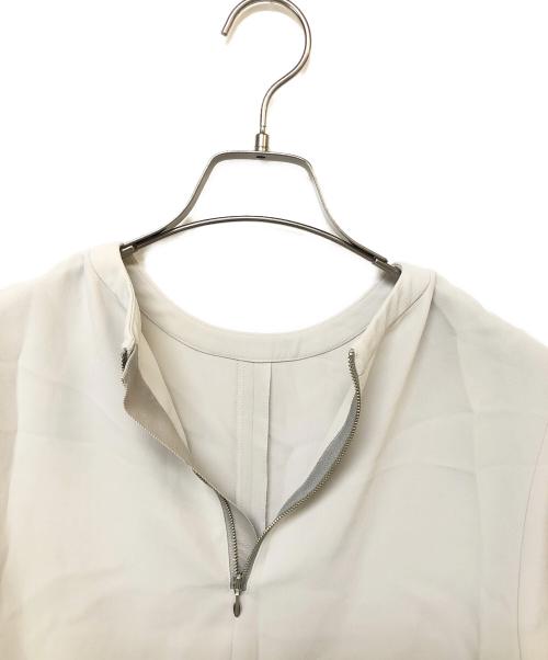 SOEJU（ソージュ）SOEJU (ソージュ) 半袖ブラウス グレージュ サイズ:SIZE Mの古着・服飾アイテム