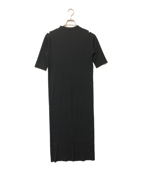 Noble（ノーブル）Noble (ノーブル) 半袖ワンピース ブラック サイズ:不明の古着・服飾アイテム