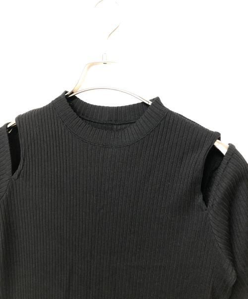 Noble（ノーブル）Noble (ノーブル) 半袖ワンピース ブラック サイズ:不明の古着・服飾アイテム