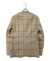TOMORROW LAND PILGRIM (トゥモローランド ピルグリム) ノーカラージャケット ベージュ サイズ:46：4000円